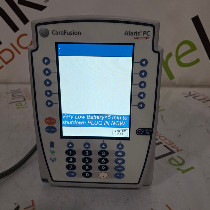 CareFusion Alaris 8015 Large Screen POC Infusion Pump