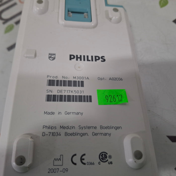 Philips M3001A-A02C06 OxiMax SpO2, NIBP, ECG, Temp, IBP MMS Module