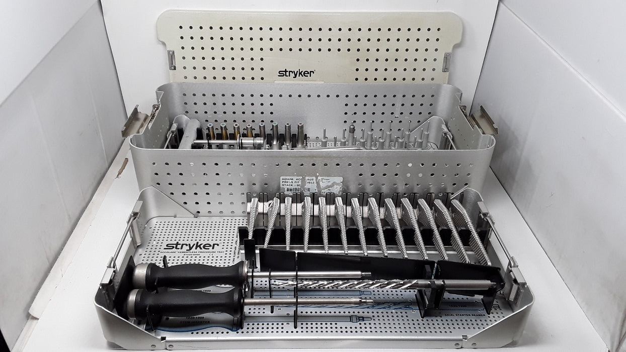 Stryker Stryker 1020-8500 Accolade Broach Cementless Procedure Tray Surgical Sets reLink Medical