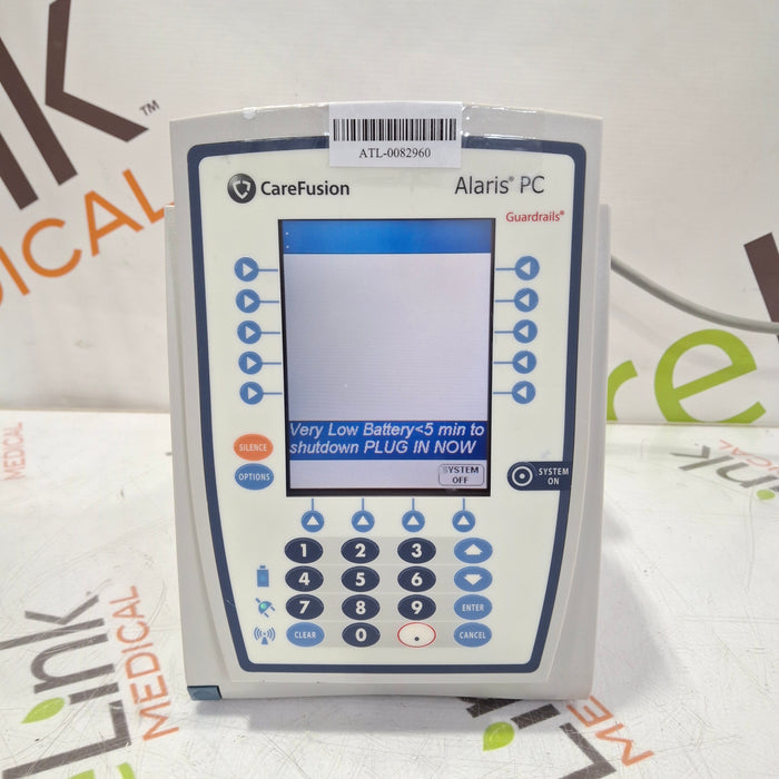 CareFusion Alaris 8015 Small Screen POC Infusion Pump