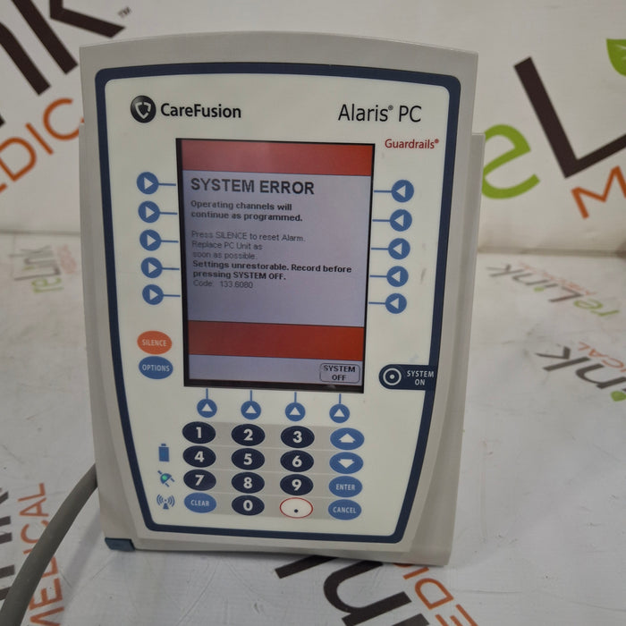 CareFusion Alaris 8015 Small Screen POC Infusion Pump