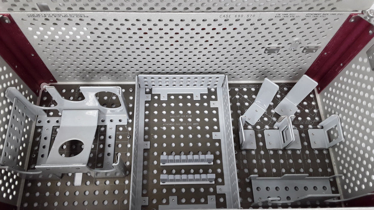 Synthes, Inc. 690.570 Battery Power Line Sterilization Storage Case