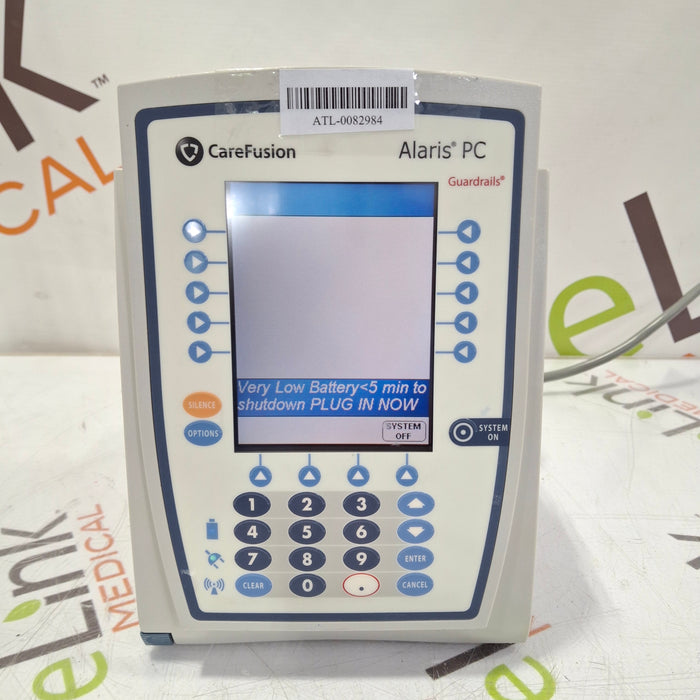 CareFusion Alaris 8015 Small Screen POC Infusion Pump