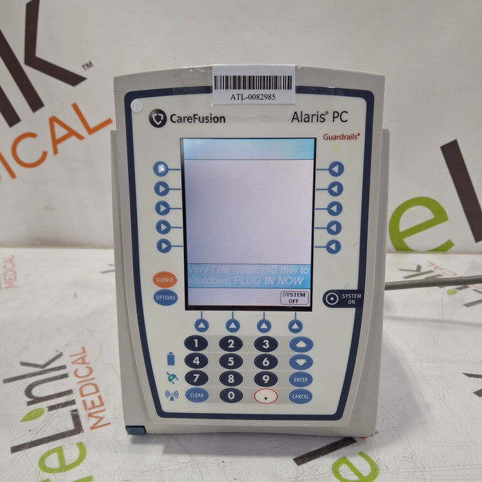 CareFusion Alaris 8015 Small Screen POC Infusion Pump