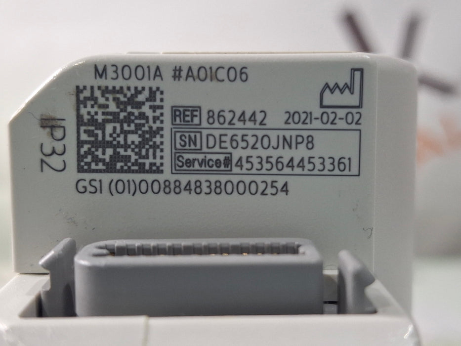 Philips M3001A-A01C06 Fast SpO2, NIBP, ECG, Temp, IBP MMS Module