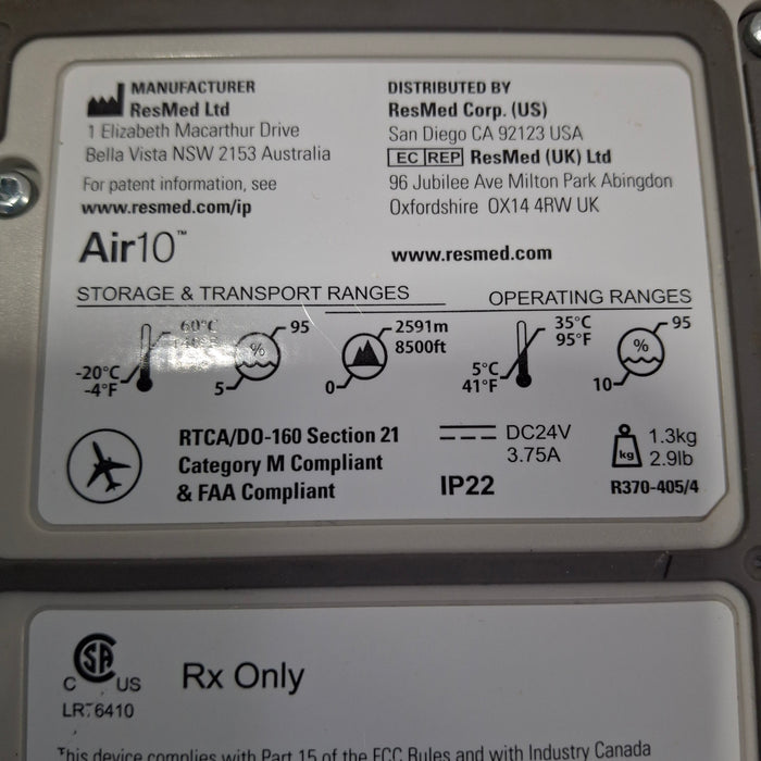 ResMed AirCurve 10 CPAP Machine