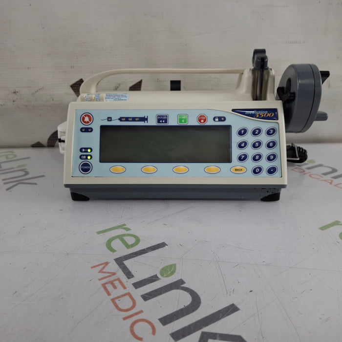 Smiths Medical Medfusion 3500 Syringe Infusion Pump