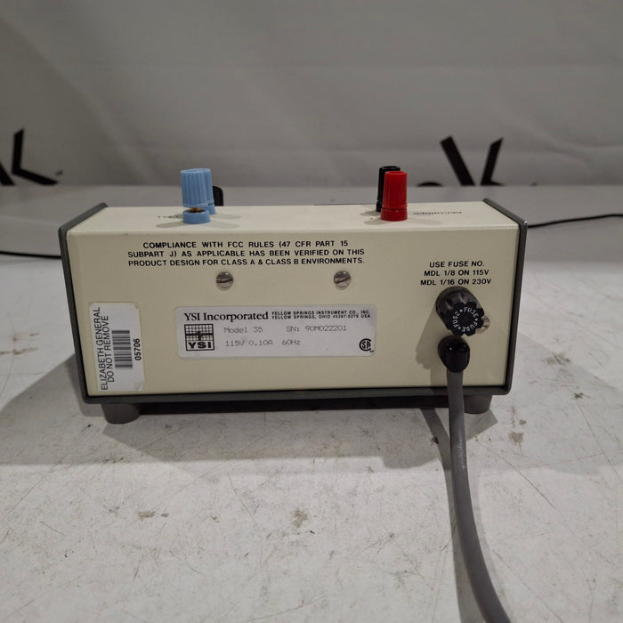 YSI Model 35 Conductance Meter