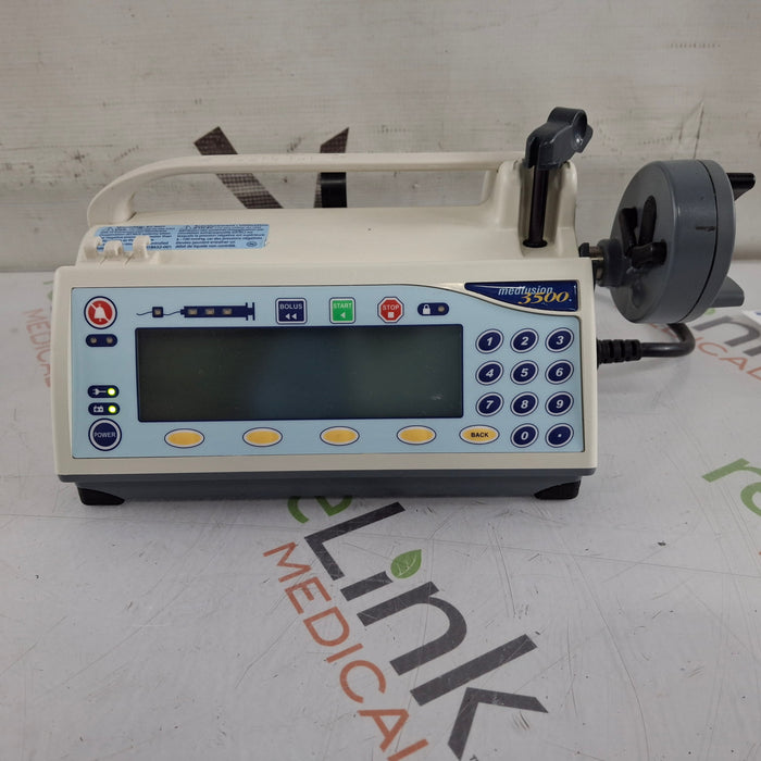 Smiths Medical Medfusion 3500 Syringe Infusion Pump