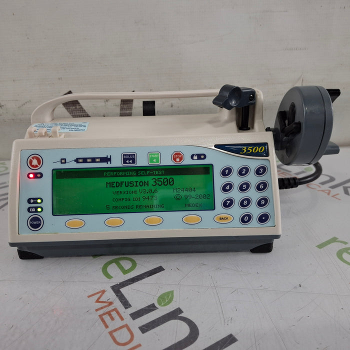 Smiths Medical Medfusion 3500 Syringe Infusion Pump