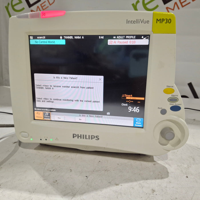 Philips IntelliVue MP30 Patient Monitor