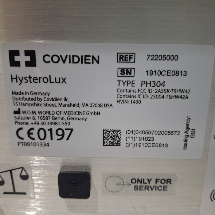 Covidien HysteroLux Fluid Management System