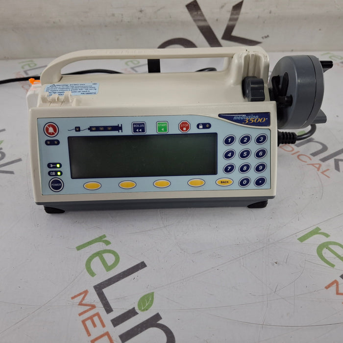 Smiths Medical Medfusion 3500 Syringe Infusion Pump