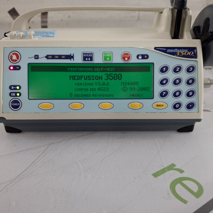 Smiths Medical Medfusion 3500 Syringe Infusion Pump