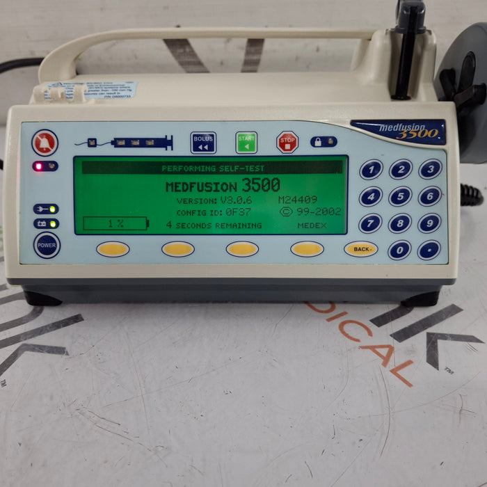 Smiths Medical Medfusion 3500 Syringe Infusion Pump