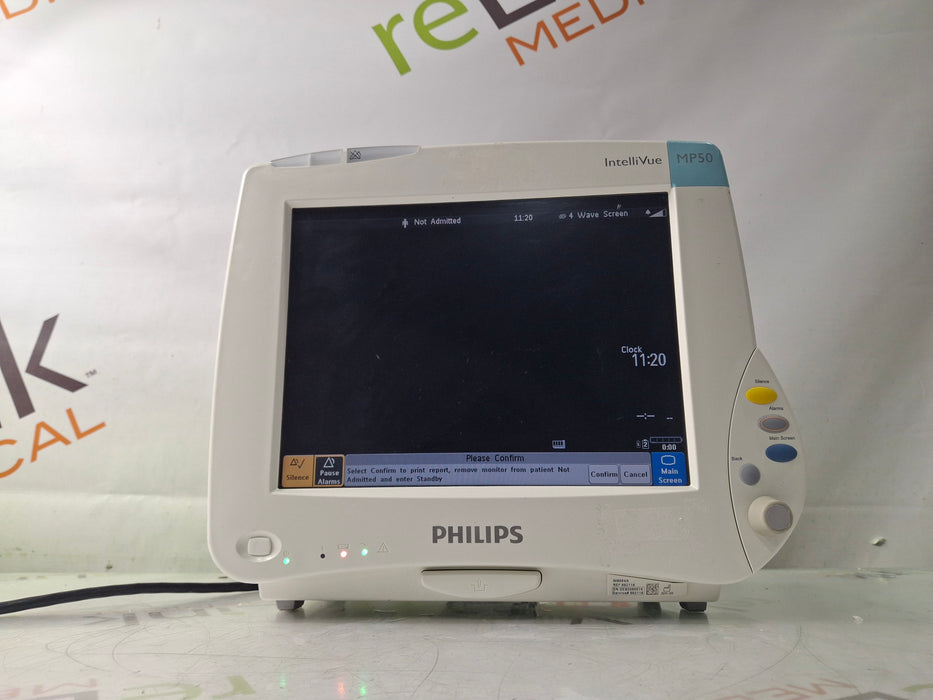 Philips IntelliVue MP50 Patient Monitor