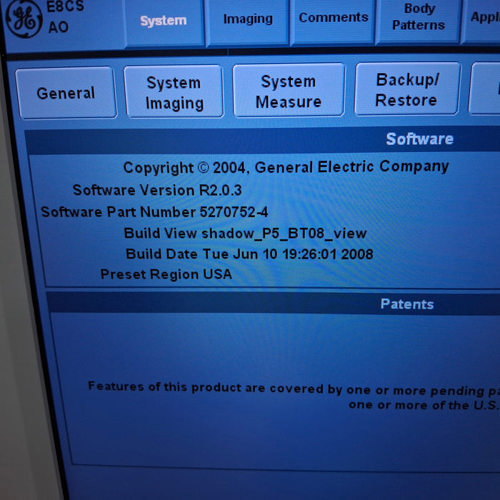 GE Healthcare GE Healthcare Logiq P5 Ultrasound Ultrasound reLink Medical