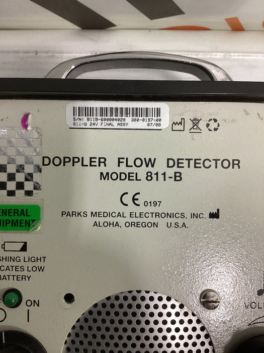 Parks 811-B Doppler Flow Detector