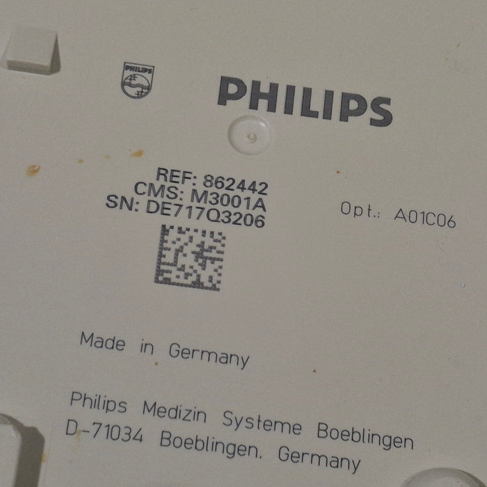 Philips M3001A-A01C06 Fast SpO2, NIBP, ECG, Temp, IBP MMS Module