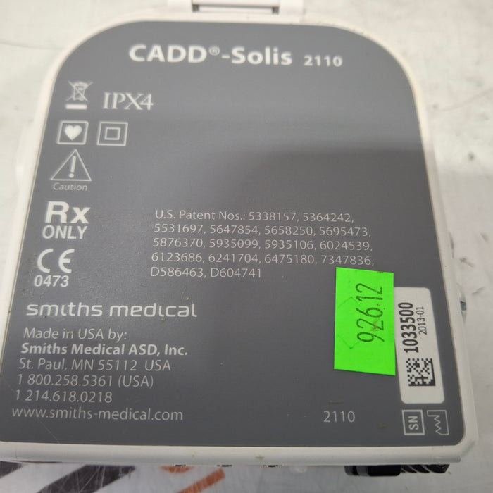 Smiths Medical CADD Solis 2110 Ambulatory Infusion Pump