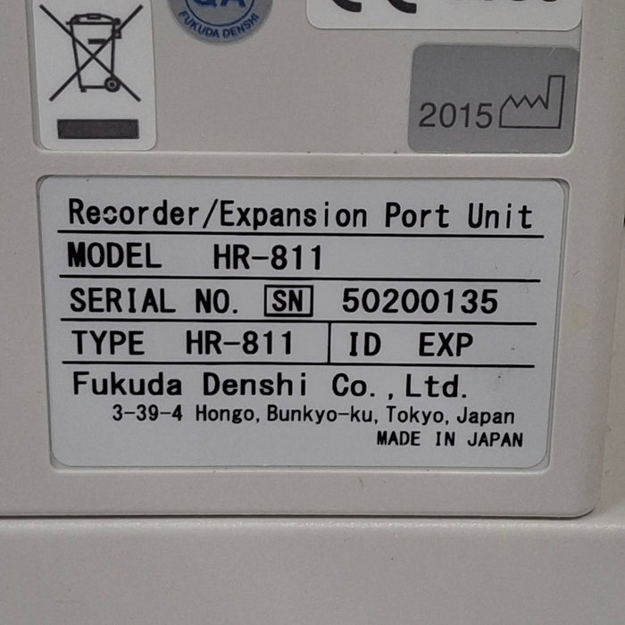 Fukuda Denshi Dynascope DS-8100 Patient Monitor