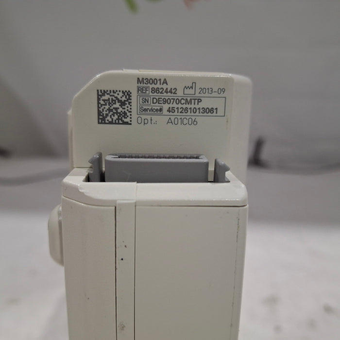 Philips M3001A-A01C06 Fast SpO2, NIBP, ECG, Temp, IBP MMS Module