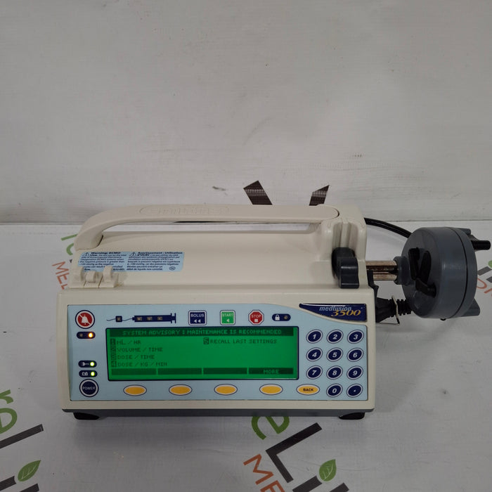 Smiths Medical Medfusion 3500 Syringe Infusion Pump