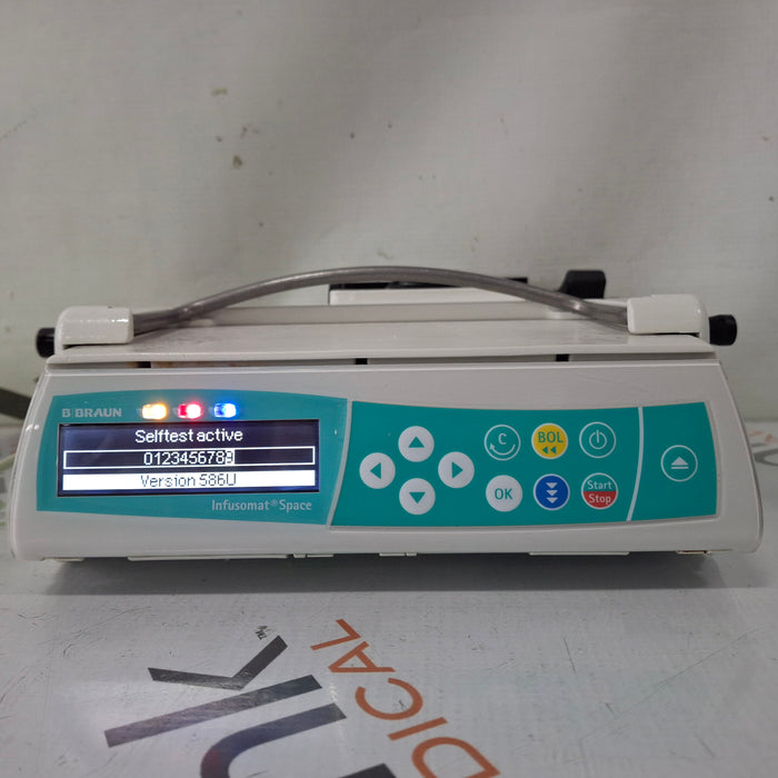 B. Braun B. Braun Infusomat Space w/Pole Clamp & AC Adapter Infusion Pump Infusion Pump reLink Medical