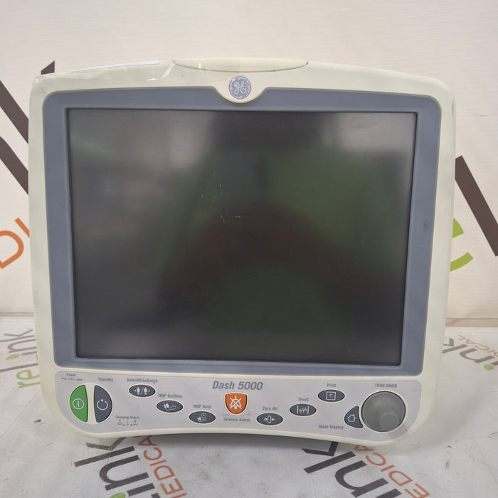 GE Healthcare Dash 5000 - Masimo SpO2 Patient Monitor