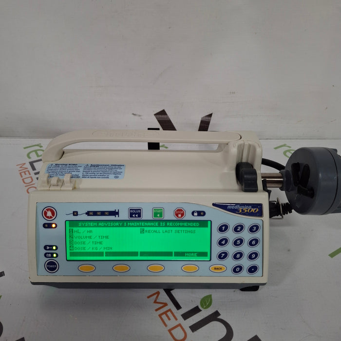 Smiths Medical Medfusion 3500 Syringe Infusion Pump