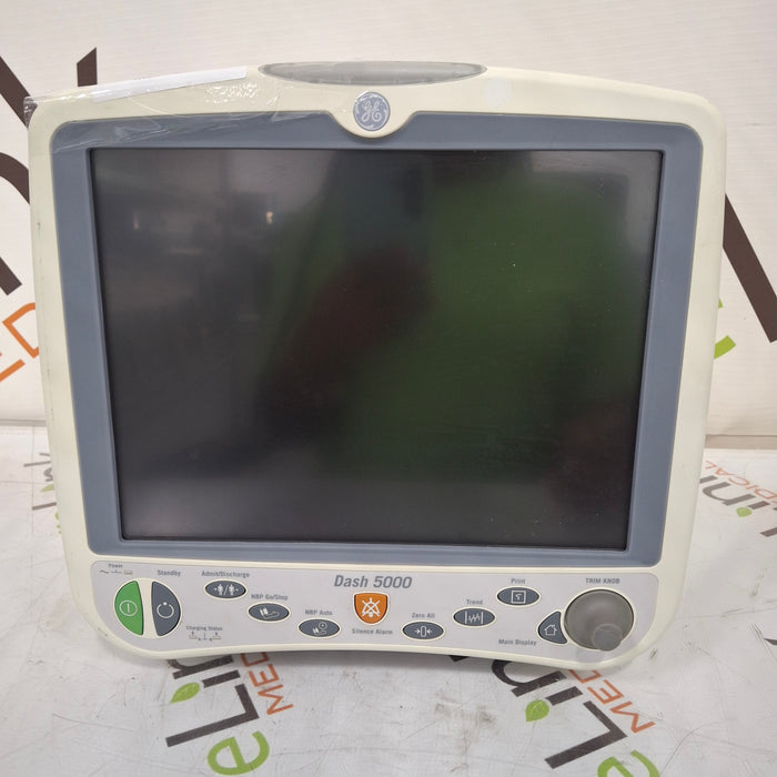 GE Healthcare Dash 5000 - Masimo SpO2 Patient Monitor