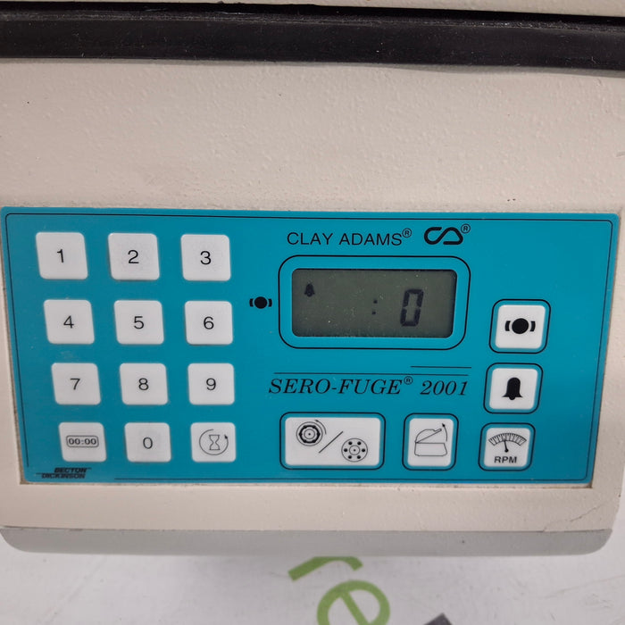 Clay Adams Sero-Fuge 2001 Centrifuge