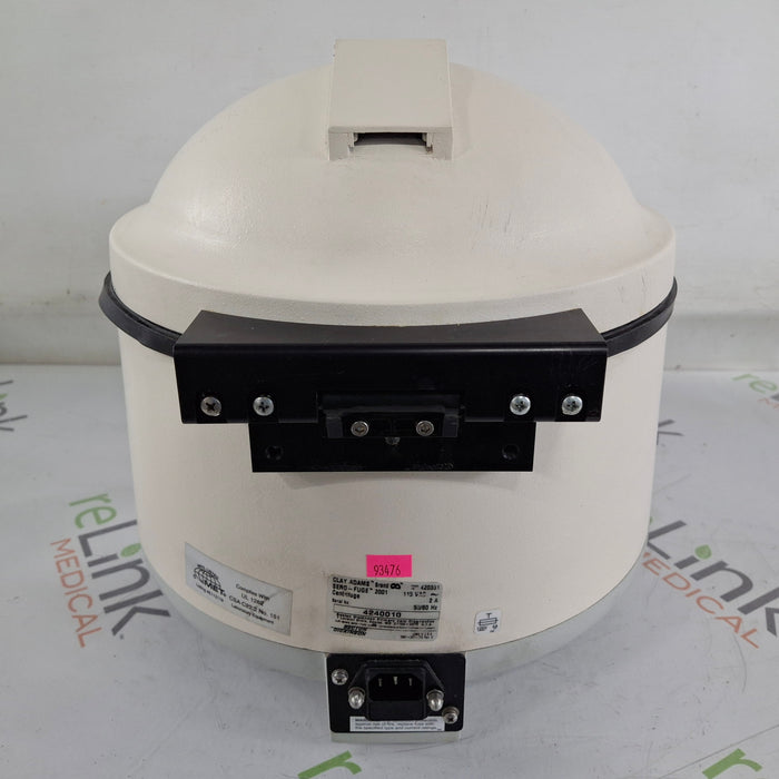 Clay Adams Sero-Fuge 2001 Centrifuge