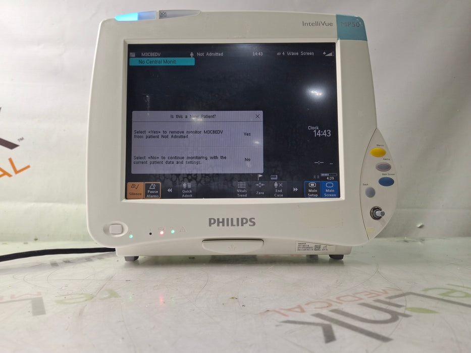 Philips IntelliVue MP50 Patient Monitor