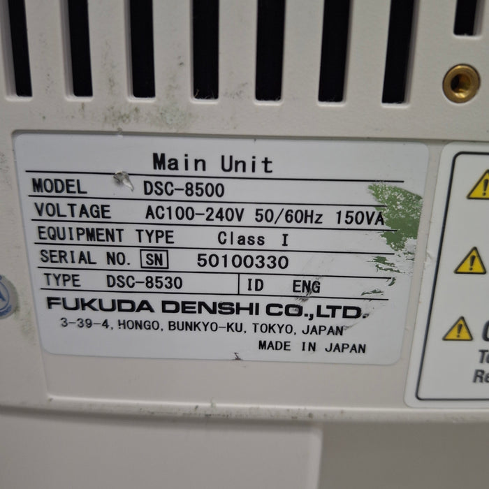 Fukuda Denshi Dynascope DS-8500 Patient Monitor