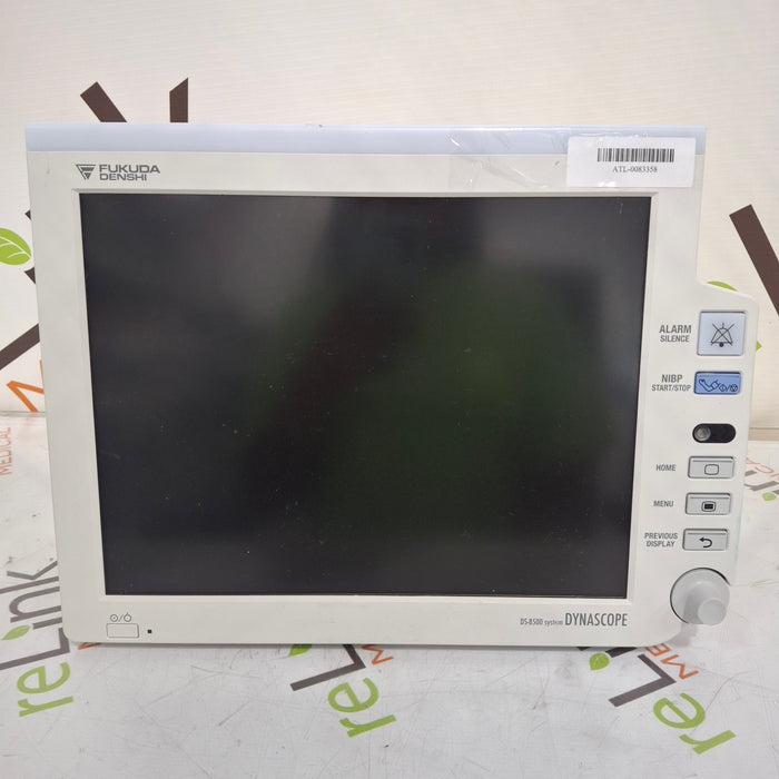 Fukuda Denshi Dynascope DS-8500 Patient Monitor