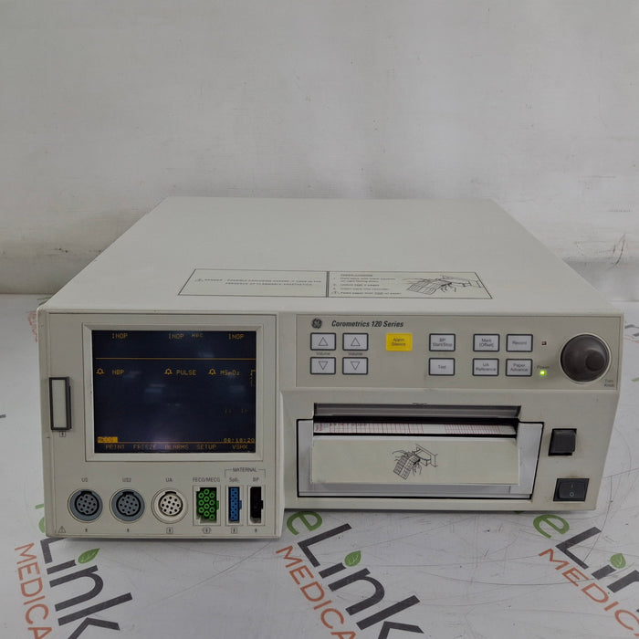 GE Healthcare Corometrics 120 Model 129 Fetal Monitor