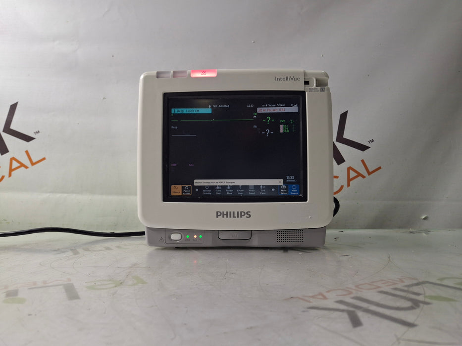 Philips Intellivue MP5 - ECG, Fast SpO2, NIBP Patient Monitor