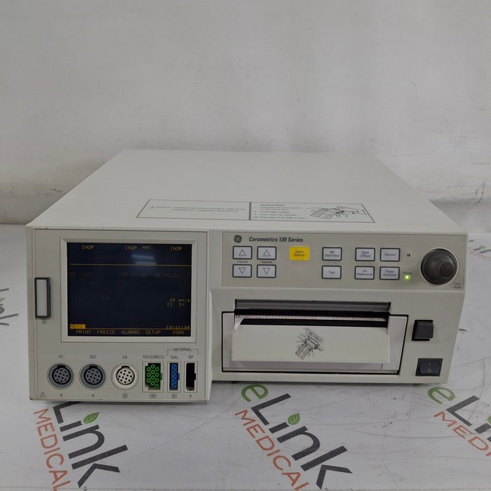 GE Healthcare Corometrics 120 Model 129 Fetal Monitor