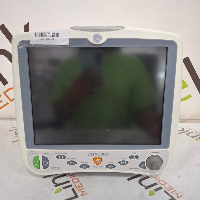 GE Healthcare Dash 5000 - Masimo SpO2 Patient Monitor