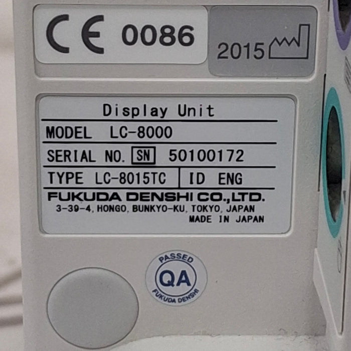 Fukuda Denshi Dynascope DS-8500 Patient Monitor