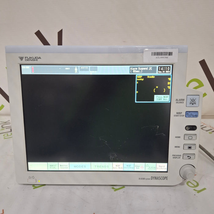 Fukuda Denshi Dynascope DS-8500 Patient Monitor