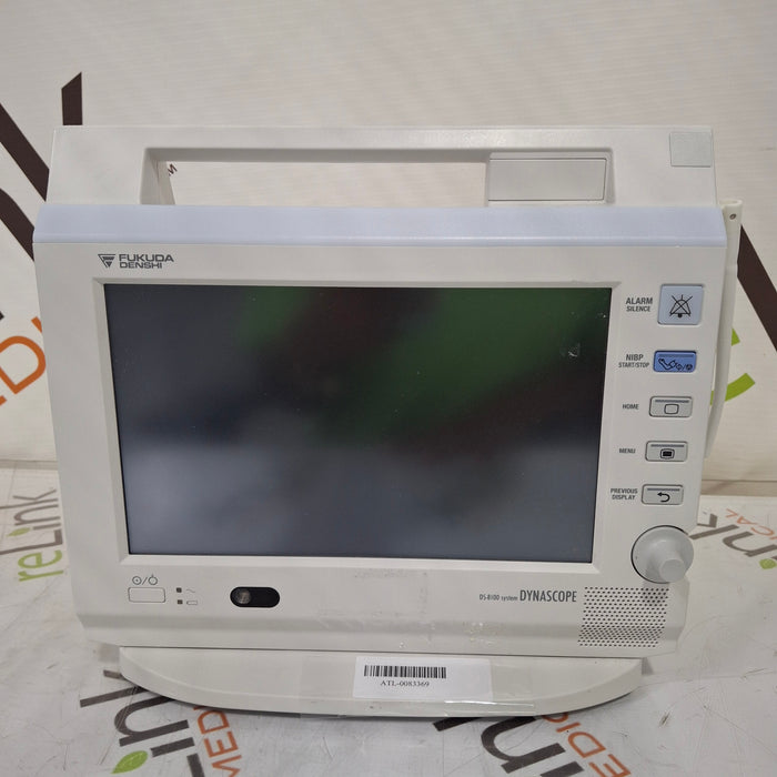 Fukuda Denshi Dynascope DS-8100 Patient Monitor