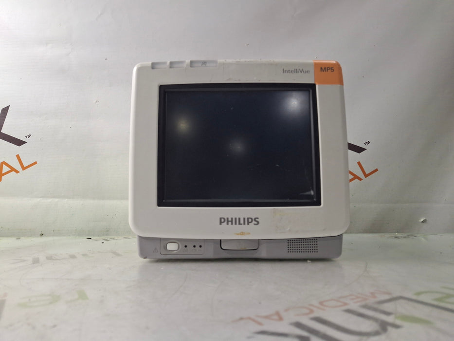 Philips Intellivue MP5 - ECG, Fast SpO2, NIBP, Press, Temp Patient Monitor