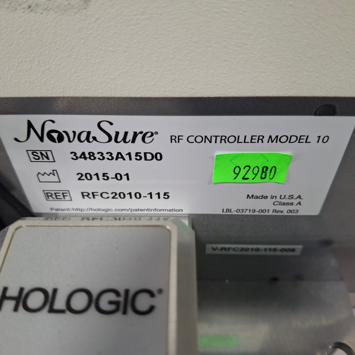 Hologic, Inc. NovaSure RFC2010-115 RF Controller