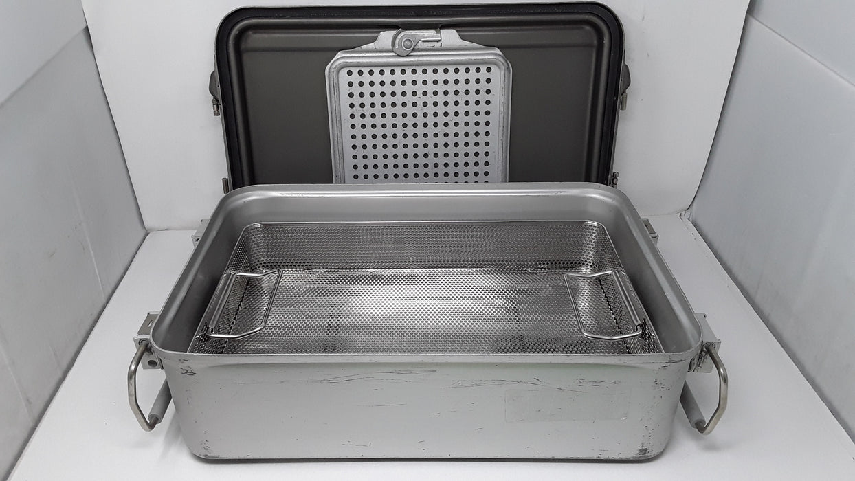 V. Mueller V. Mueller CD2-6C Genesis 17" x 11" x 6" Mid Length Container Surgical Instruments reLink Medical
