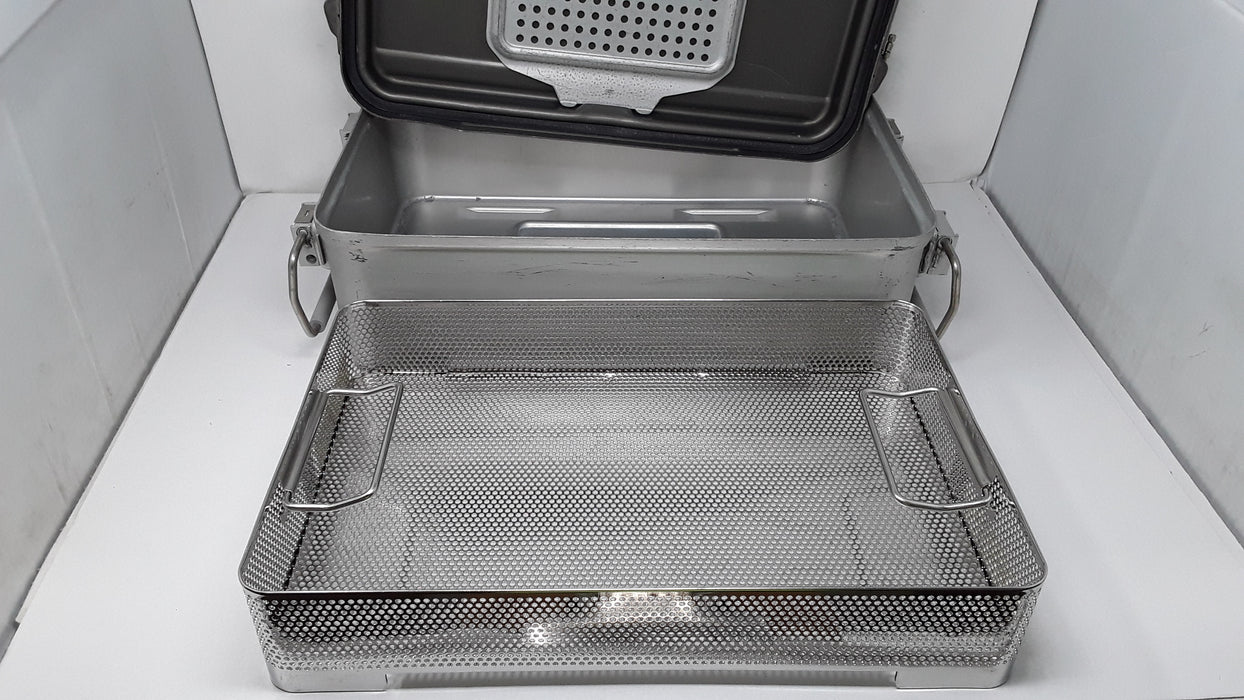 V. Mueller V. Mueller CD2-6C Genesis 17" x 11" x 6" Mid Length Container Surgical Instruments reLink Medical