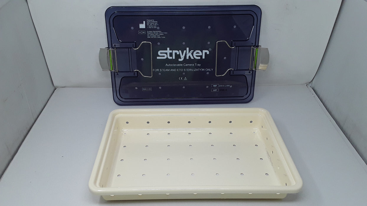 Stryker 233-410 Sterilization Camera Tray Case