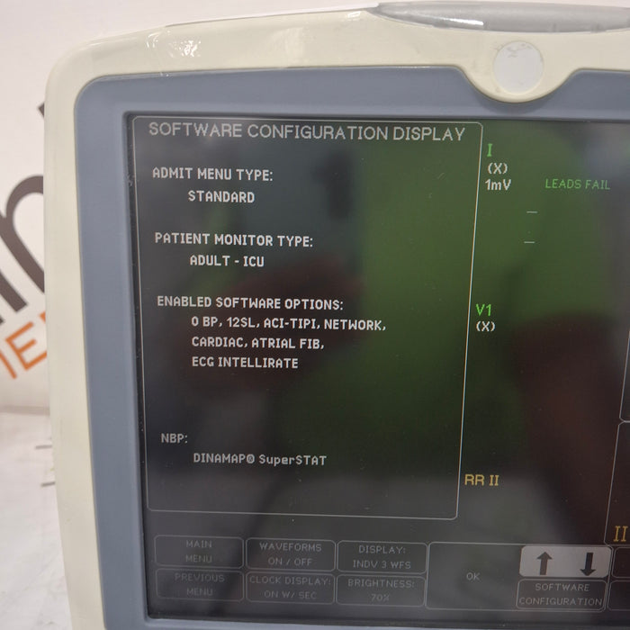 GE Healthcare Dash 5000 - Masimo SpO2 Patient Monitor