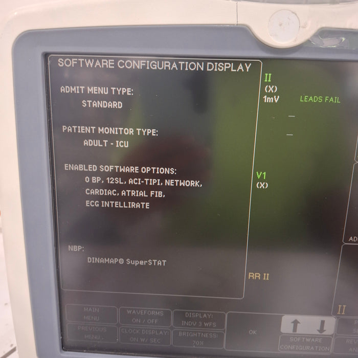 GE Healthcare Dash 5000 - Masimo SpO2 Patient Monitor